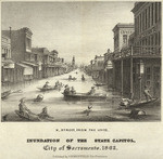 Inundation of the State Capitol, City of Sacramento, 1862