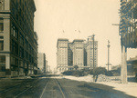 Geary St. W. from Stockton St., St. Francis Hotel