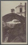 [San Luis Rey Mission ceiling and walls]