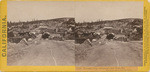 Nevada City, general view from the Washington Road, Nevada County, # 1135