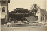 View of earthquake damaged building from Santa Barbarba earthquake 1925