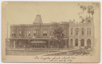 Los Angeles first street car in an early day