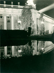 Corner of Court of Four Seasons reflected in Emerald Pool, 6