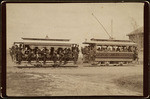 [Central Street Railway Co. street cars]