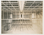 Snead stack under construction, State Library, Sacramento, January, 1928