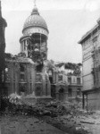 [Ruins of City Hall viewed from Fulton St.]