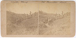 [Construction of Mt. Hamilton Road, men digging with shovels]