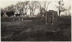 Erected to the memory of the Cholera Victims of "1852"