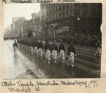 Alaho Temple Honolulu marching on Market Street.