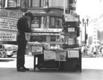 [Sidewalk newsstand]
