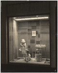 [Exterior display window detail view Bullock's Wilshire]