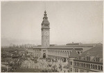 Ferry clock and building fully restored - 1 year after