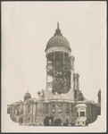 Earthquake damage dome City Hall