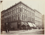 D. Hicks & Company, bookbinders, printers and blank book manufacturers, No. 508 Montgomery Street, San Francisco, California (2 views)