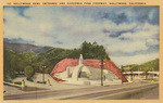 Hollywood Bowl entrance and Cahuenga Pass Freeway, Hollywood, California # 752