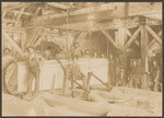 [Interior of Sierra Lumber Co. sawmill, Lyonsville]
