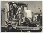 Packing crates of vegetables