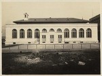 [Construction of the U.S. Post Office, Berkeley on corner of Milvia and Allston] (18 views)