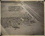 [Aerial view of airfield]