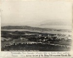 Panorama of San Francisco Bay and Golden Gate Park area.