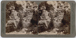 Climbing up the steep zig-zag trail at the eastern end of Yosemite Valley, Cal., # 20-6036