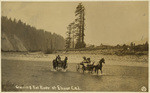 Crossing Eel River at Elinor Cal.