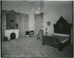 [Master bedroom at Leland Stanford home, Sacramento]