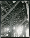 [Rafters inside Setzer Box Co. building, 2570-2610 3rd Street, Sacramento]