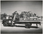 [Newbery Electric Corporation truck equipment at Al Asher & Sons, 5301 Valley Blvd.]