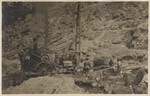 Drillin [sic] operation, Strawberry Dam site, June, 1912