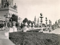 Garden - front of Tower of Jewels, 692