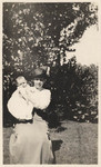 [Jennie Wenzel holding infant Robert Wenzel, Sacramento]