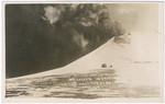 Mt. Lassen in eruption