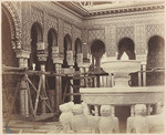 Interior of the Alhambra - Court of the Lions