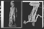 [Perseus statue, two illustrations]