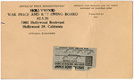 Office of Price Administration, Hollywood War Price and Rationing Board