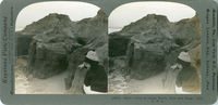 Shore caves at Ocean Beach, near San Diego, Calif., U. S. A., 16670