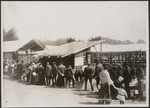 [Relief line at refugee camp. Golden Gate Park]