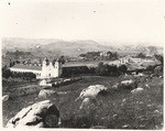 [Santa Barbara Mission; hillside view]