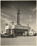 [McDonnell's Ever Eat, Beverly Boulevard and La Brea Avenue, Los Angeles] (2 views)