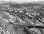 [Railroad yard from Elysian Park]