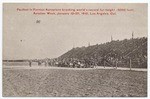 Paulhan in Farman Aeroplane breaking world's record for height (5000 feet), Aviation Week, January 10-20, 1910, Los Angeles, Cal.