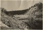 Strawberry Dam upstream face, April - 14 - 1916