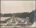 Camps of refugees Golden Gate Park (2 views)