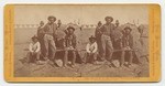 Donald Mc Ky, the celebrated Warm Spring Indian Scout and his chief men. # 1623.