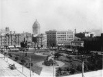 [Union Square before earthquake and fire. Call Building in distance, left center]