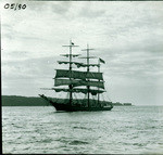 Old S.F. Golden Gate - ship entering