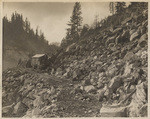 Rock quarry No 2, showing model 41 shovel. Nov. 2, 1913