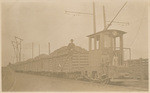 [Electric narrow gauge railroad loaded with sugar beets]