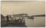 [Horace Sexton and family at Goleta Slough]